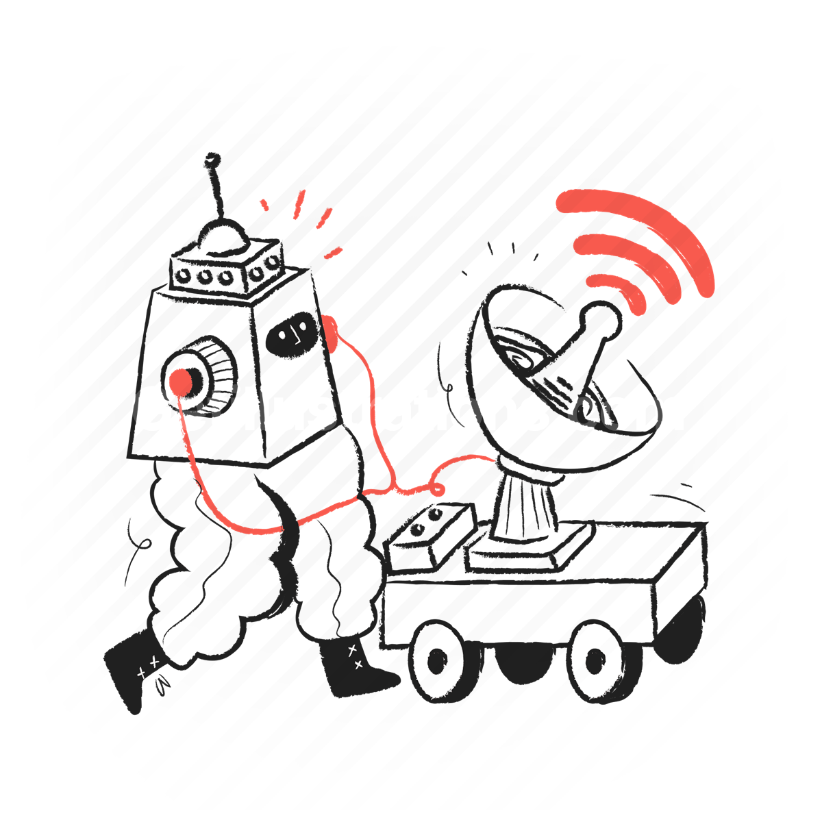 Tech and Innovation illustration preview image